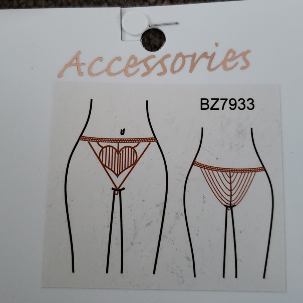 Rhinestone G-String - Picture 5 of 7